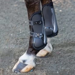 Professional's Choice Pro Performance Open Front Boots -Equestrian Equipment Store 32866 black 2