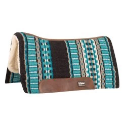 Cashel Blanket Top Performance Felt Pad -Equestrian Equipment Store 32918 black turquoise 1