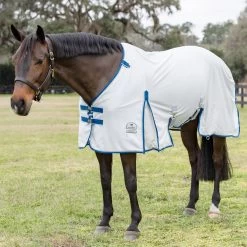 SmartPak SmartCore™ Rain & Fly Sheet Duo System -Equestrian Equipment Store 33023 navysilver b