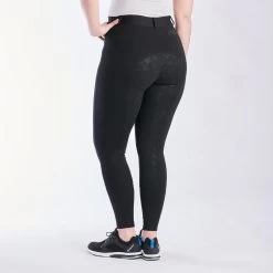 Piper Knit High-Rise Breeches By SmartPak - Full Seat 31 Piper Knit High-Rise Breeches By SmartPak - Full Seat -Equestrian Equipment Store 33073 black 3416