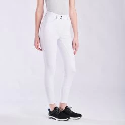 Piper Knit High-Rise Breeches By SmartPak - Full Seat 26 Piper Knit High-Rise Breeches By SmartPak - Full Seat -Equestrian Equipment Store 33073 white bom1633