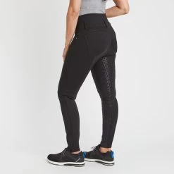 Horze Tara High Waist Silicone Full Seat Breeches -Equestrian Equipment Store 33186 black 12529