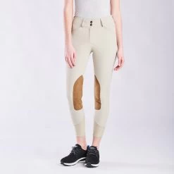 RJ Classics Anna Mid-rise Knee Patch Breech -Equestrian Equipment Store 33197 sand bom 1890