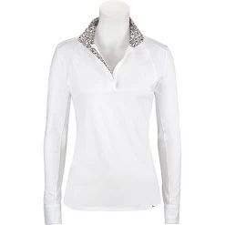 RJ Classics Maddie Long Sleeve Show Shirt W/ 37.5 Temperature Regulating Technology - Clearance -Equestrian Equipment Store 33198 dogs 1