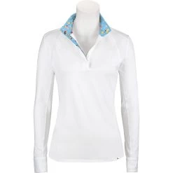 RJ Classics Maddie Long Sleeve Show Shirt W/ 37.5 Temperature Regulating Technology - Clearance -Equestrian Equipment Store 33198 summercocktails 1