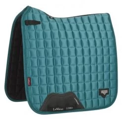 LeMieux Loire Classic Dressage Square Saddle Pad -Equestrian Equipment Store 33262 peacock