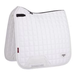 LeMieux Loire Classic Dressage Square Saddle Pad -Equestrian Equipment Store 33262 white 1