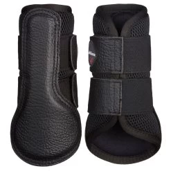 LeMieux Mesh Brushing Boots -Equestrian Equipment Store 33266 black 1