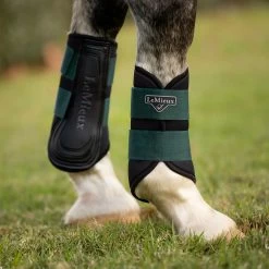 LeMieux Grafter Brushing Boots -Equestrian Equipment Store 33285 spruce 1