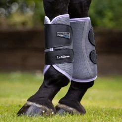 LeMieux Carbon Mesh Wrap Boots 11 LeMieux Carbon Mesh Wrap Boots -Equestrian Equipment Store 33287 wisteriagrey l1