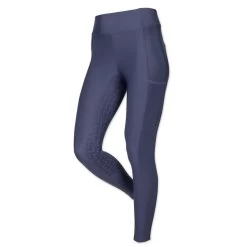 LeMieux Pull On Full Seat Silicone Breeches - Clearance! -Equestrian Equipment Store 33308 bluebell 1