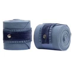 PS Of Sweden Ruffle Polo Bandages -Equestrian Equipment Store 33334 lightblue
