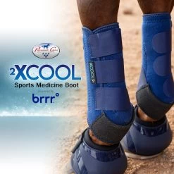 Professional's Choice 2XCOOL Sports Medicine Boots- Value Pack Of 4 -Equestrian Equipment Store 33362 navy onhorse