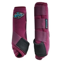 Professional's Choice 2XCOOL Sports Medicine Boots- Value Pack Of 4 -Equestrian Equipment Store 33362 wine 9048