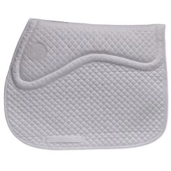 SmartPak Deluxe Memory Foam AP Saddle Pad -Equestrian Equipment Store 33388 white 8976