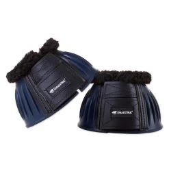 SmartPak Classic Fleece Top Bell Boots -Equestrian Equipment Store 33393 navy 1