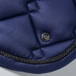 SmartPak Luxe Collection Dressage Saddle Pad -Equestrian Equipment Store 33396 navy 7034 1