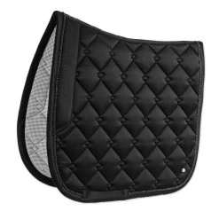 SmartPak Luxe Collection Dressage Saddle Pad -Equestrian Equipment Store 33397 black 2