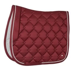 SmartPak Luxe Collection Dressage Saddle Pad -Equestrian Equipment Store 33397 deeppassionred 5946