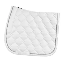 SmartPak Luxe Collection Dressage Saddle Pad -Equestrian Equipment Store 33397 white 1
