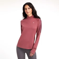 Ariat Facet Baselayer - Clearance! -Equestrian Equipment Store 33404 wildginger 1
