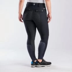 Ariat Tri-Factor Frost Full Seat Breech -Equestrian Equipment Store 33416 black 6338