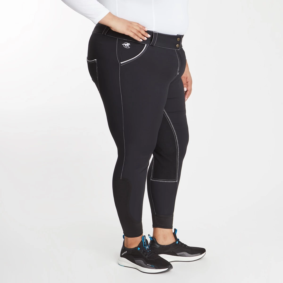 Piper Evolution Mid-rise Breeches By SmartPak - Full Seat 7 Piper Evolution Mid-rise Breeches By SmartPak - Full Seat - Image 7