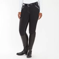 Piper Evolution Mid-rise Breeches By SmartPak - Full Seat 21 Piper Evolution Mid-rise Breeches By SmartPak - Full Seat -Equestrian Equipment Store 33428 blackwhite 18823