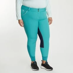 Piper Evolution Mid-rise Breeches By SmartPak - Full Seat - Clearance! -Equestrian Equipment Store 33428 darkeucalyptuslight 1447