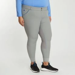 Piper Evolution Mid-rise Breeches By SmartPak - Full Seat - Clearance! -Equestrian Equipment Store 33428 warmgreydarkperiwinkle 1333