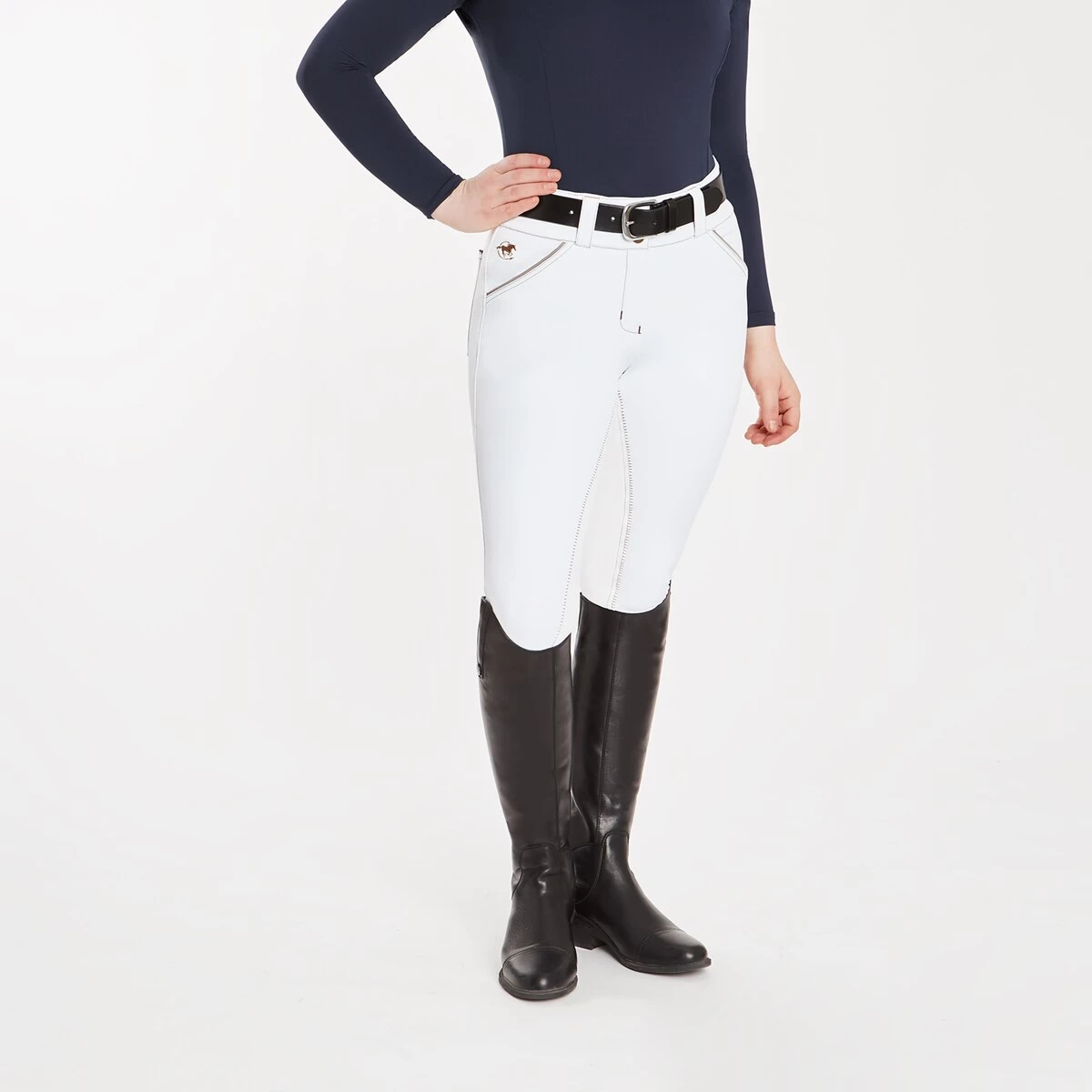 Piper Evolution Mid-rise Breeches By SmartPak - Full Seat 1 Piper Evolution Mid-rise Breeches By SmartPak - Full Seat