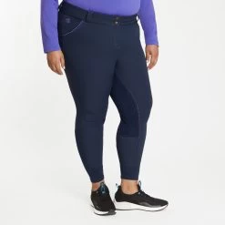 Piper Evolution High-Rise Breeches By SmartPak - Full Seat - Clearance! -Equestrian Equipment Store 33429 navydarkiris 1235