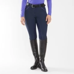 Piper Evolution High-Rise Breeches By SmartPak - Full Seat - Clearance! -Equestrian Equipment Store 33429 navydarkiris 16735