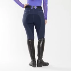 Piper Evolution High-Rise Breeches By SmartPak - Full Seat - Clearance! -Equestrian Equipment Store 33429 navydarkiris 16739