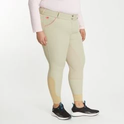 Piper Evolution High-Rise Breeches By SmartPak - Full Seat - Clearance! -Equestrian Equipment Store 33429 tandarkrose 1582