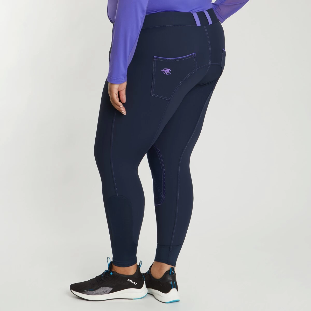 Piper Evolution Mid-rise Breeches By SmartPak - Knee Patch - Clearance! 14 Piper Evolution Mid-rise Breeches By SmartPak - Knee Patch - Clearance! - Image 14