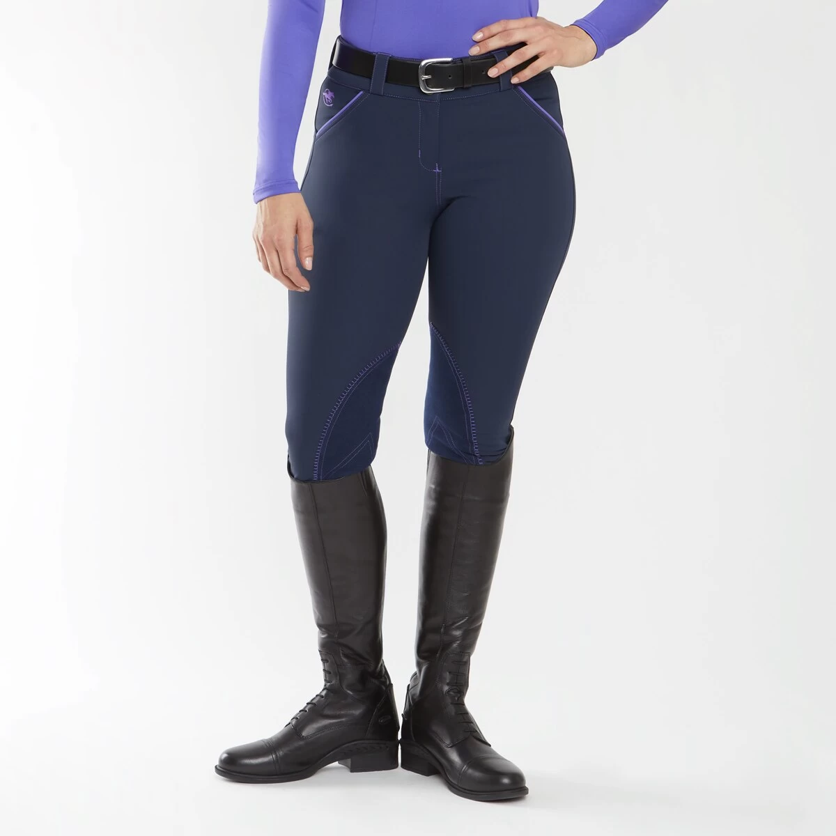 Piper Evolution Mid-rise Breeches By SmartPak - Knee Patch - Clearance! 11 Piper Evolution Mid-rise Breeches By SmartPak - Knee Patch - Clearance! - Image 11