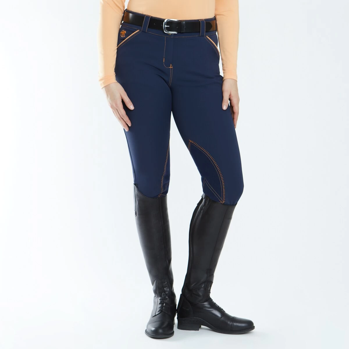 Piper Evolution Mid-rise Breeches By SmartPak - Knee Patch - Clearance! 6 Piper Evolution Mid-rise Breeches By SmartPak - Knee Patch - Clearance! - Image 6