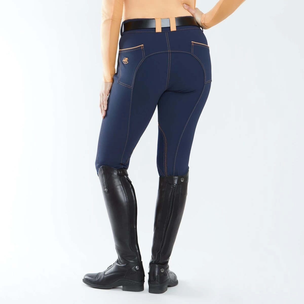 Piper Evolution Mid-rise Breeches By SmartPak - Knee Patch - Clearance! 7 Piper Evolution Mid-rise Breeches By SmartPak - Knee Patch - Clearance! - Image 7
