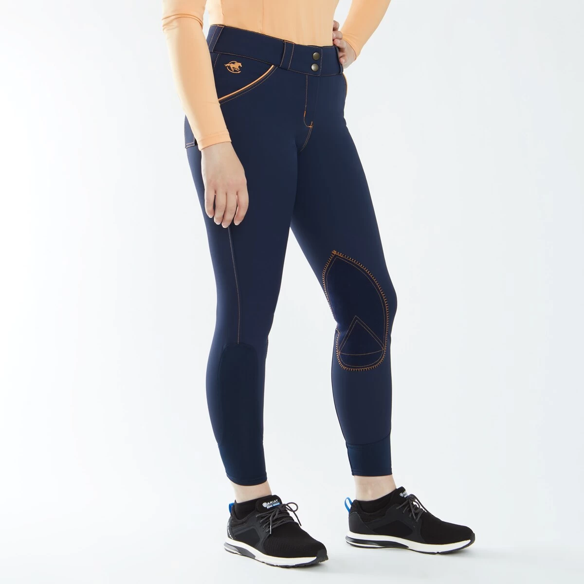 Piper Evolution Mid-rise Breeches By SmartPak - Knee Patch - Clearance! 8 Piper Evolution Mid-rise Breeches By SmartPak - Knee Patch - Clearance! - Image 8