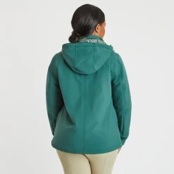 Hadley Waterproof Winter Insulated Jacket By SmartPak -Equestrian Equipment Store 33434 darkemerald 3