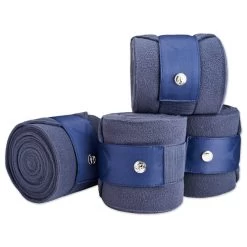 SmartPak Luxe Collection Polo Wraps -Equestrian Equipment Store 33486 navy 5479 1