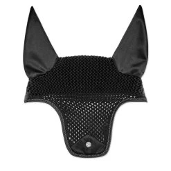 SmartPak Luxe Collection Ear Bonnet -Equestrian Equipment Store 33487 black 2