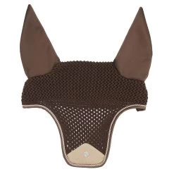 SmartPak Luxe Collection Ear Bonnet -Equestrian Equipment Store 33487 cafe 0473