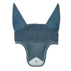 SmartPak Luxe Collection Ear Bonnet - Clearance! -Equestrian Equipment Store 33487 harborblue 1499