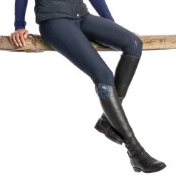 LeMieux Drytex Full Seat Waterproof Breeches 7 LeMieux Drytex Full Seat Waterproof Breeches -Equestrian Equipment Store 33586 navy 3