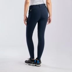 EGO7 EJ Jumping Knee Patch Breech 19 EGO7 EJ Jumping Knee Patch Breech -Equestrian Equipment Store 33617 navy 6586