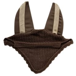 Schockemoehle Air Silent Ear Bonnet -Equestrian Equipment Store 33630 chocolate back