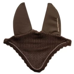 Schockemoehle Air Silent Ear Bonnet -Equestrian Equipment Store 33630 chocolate front