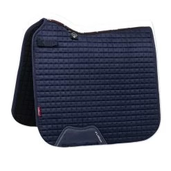 LeMieux Luxury Suede Dressage Pad -Equestrian Equipment Store 33640 navy 1
